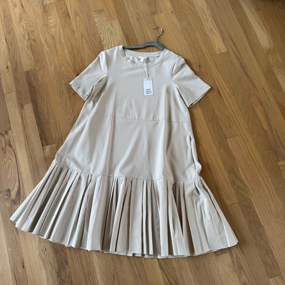 COS Light Beige Dress